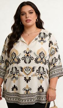 Picture of CURVY GIRL GYPSY TUNIC